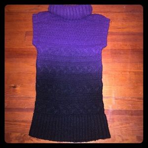 Kensie Purple Ombré Sweater